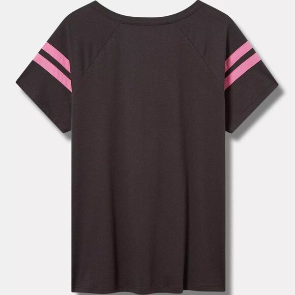 ❤️NWT VINTAGE TORRID GRAPHIC TEE - HELLO KITTY - BOAT NECK - SANRIO PLUS SIZE - Picture 3 of 14